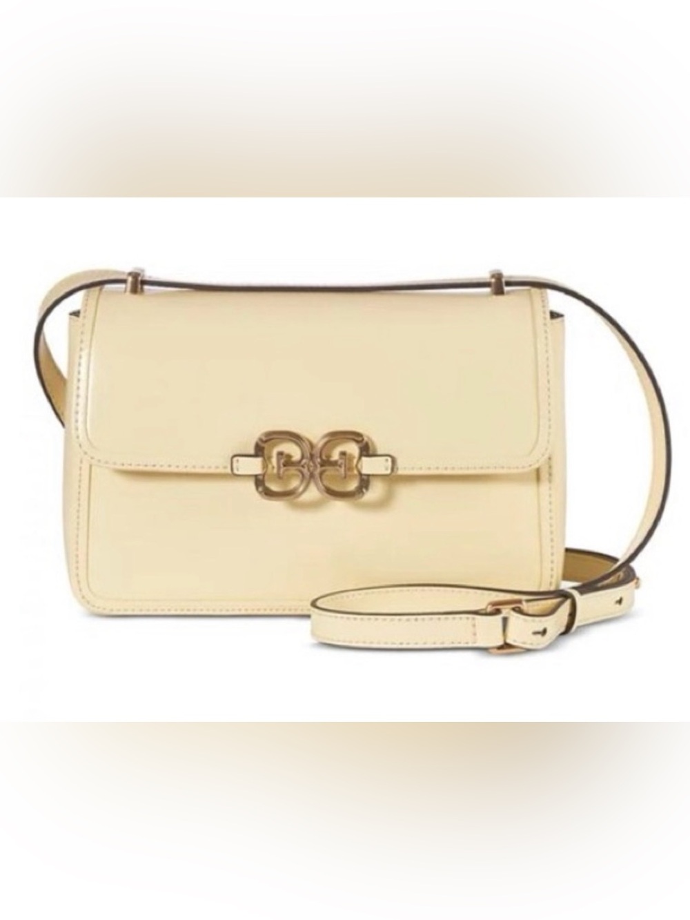 🆕 Sam Edelman Christy Convertible Crossbody/Shoulder Bag in Glossy Yellow